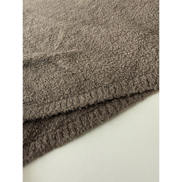 Barefoot Dreams 436 Womens L/XL Sweater Cardigan Top Knit Long Sleeve Open Brown - Picture 8 of 11